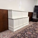 Original Globe Wernicke English Low Bookcase White