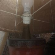 Large vintage ceramic lamp base