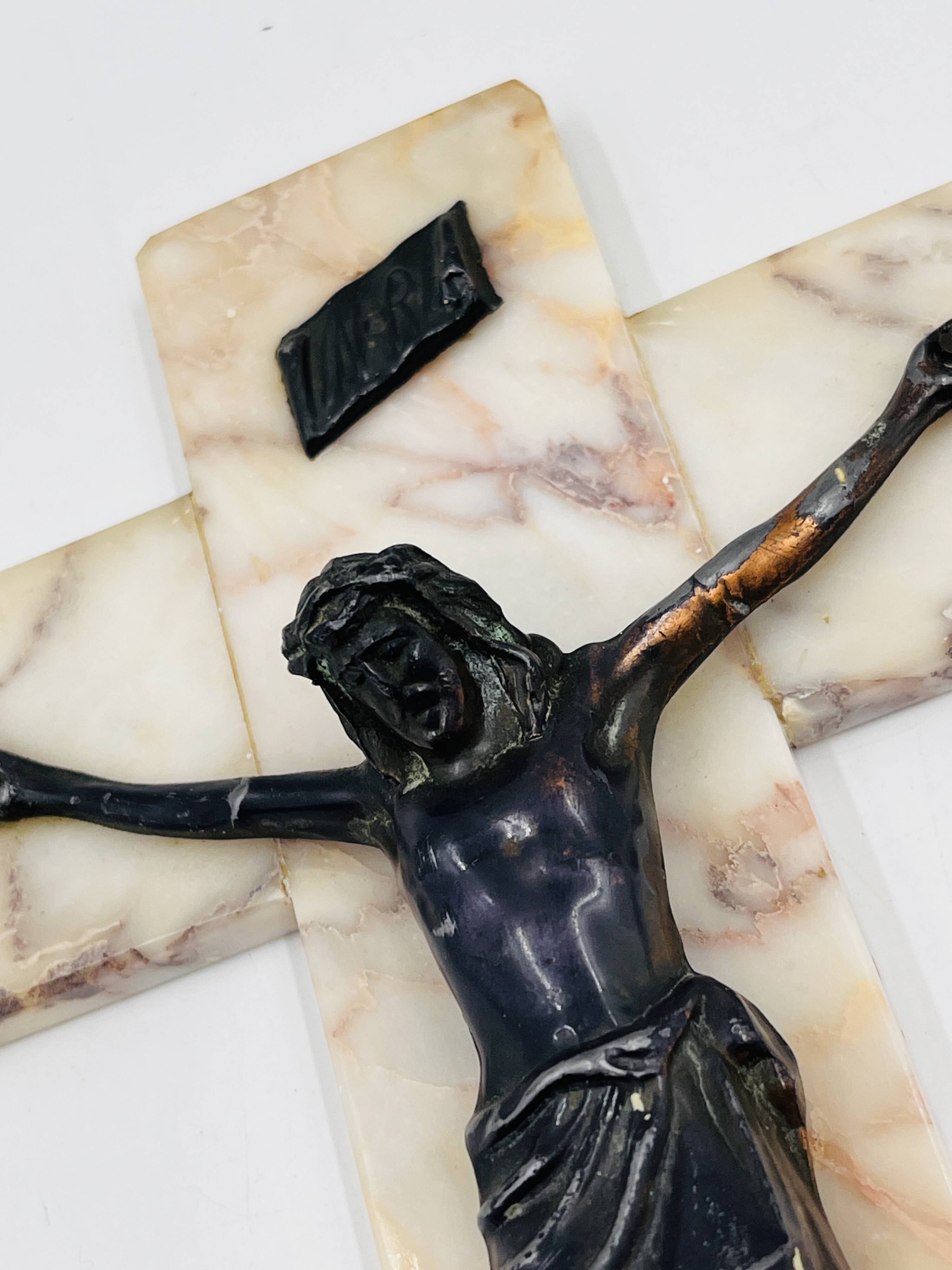 Marble Crucifix