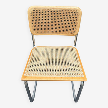 B32 Marcel Breuer chair wood color