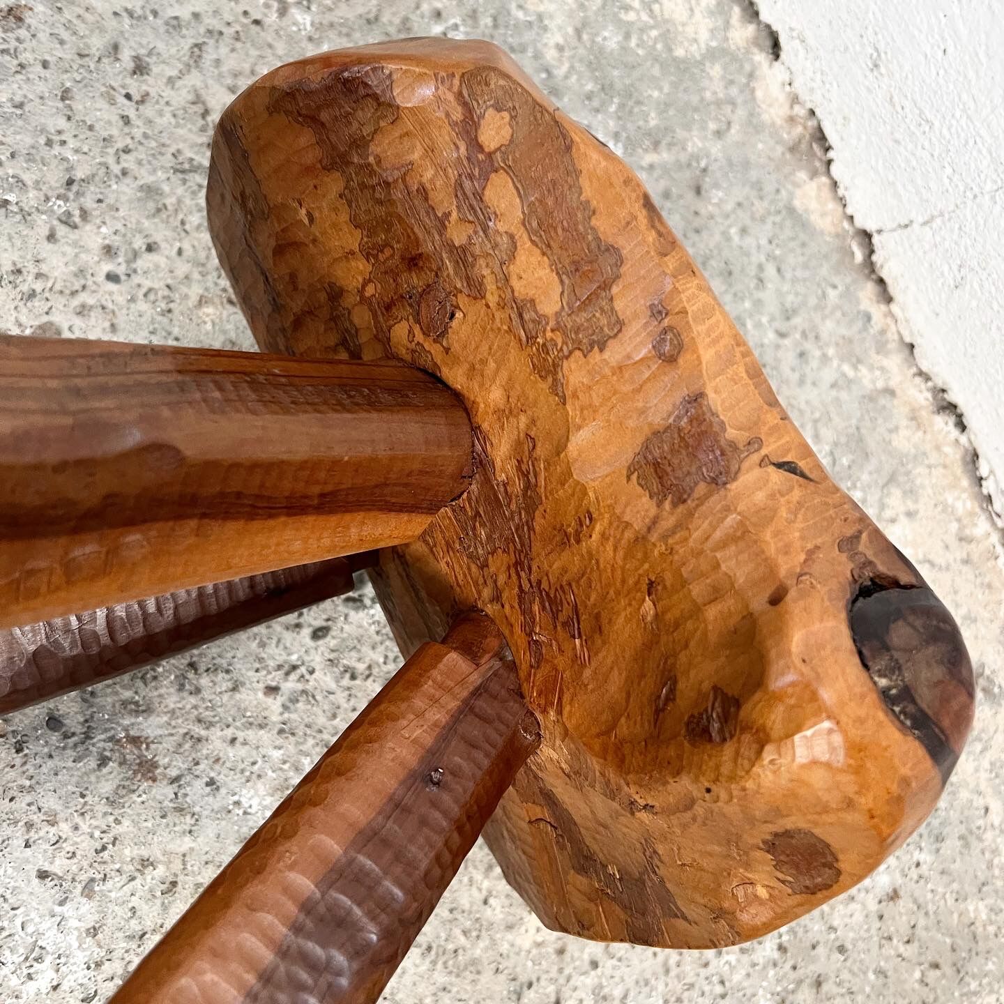 Vintage tripod stool