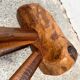 Vintage tripod stool