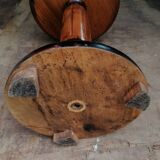 Wooden round selette