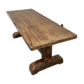 Table de ferme monastère en chêne 1900