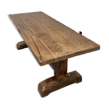 Table de ferme monastère en chêne 1900