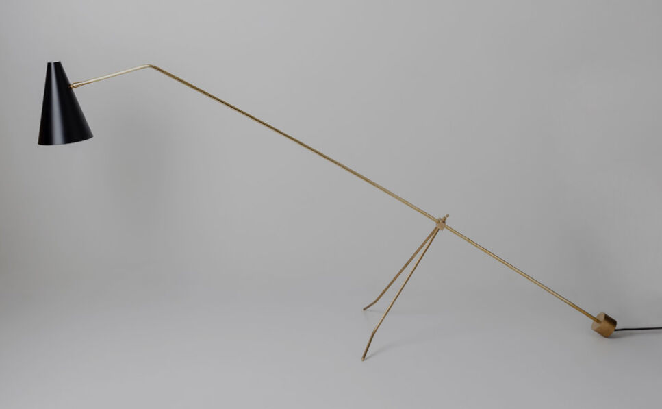 “Chicherra” floor lamp by Claudio Brocchini handmade Made in Italy