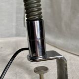 Flexible design lamp 1980 chrome and rubber
