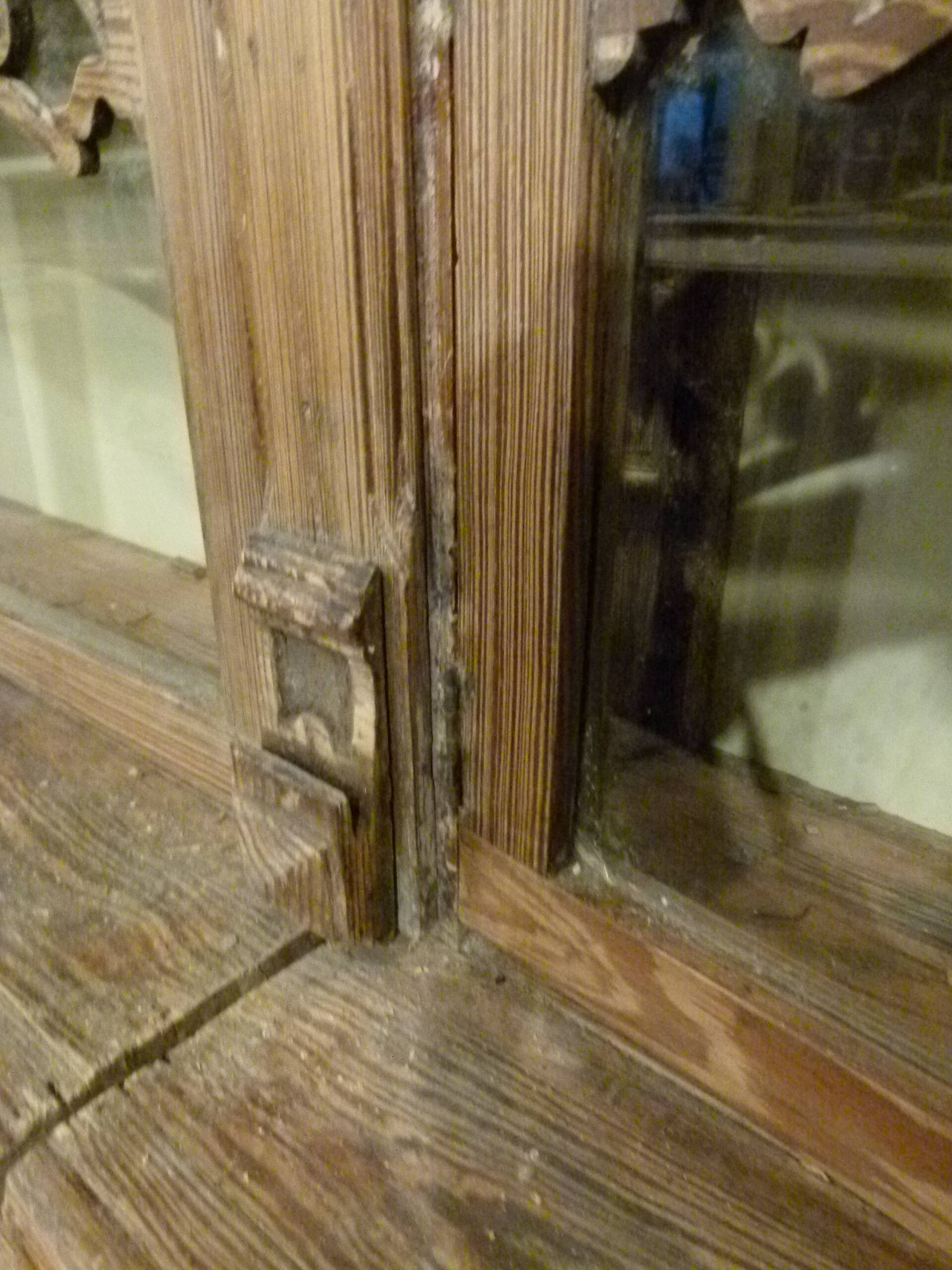 Early 20th century pharmacy window