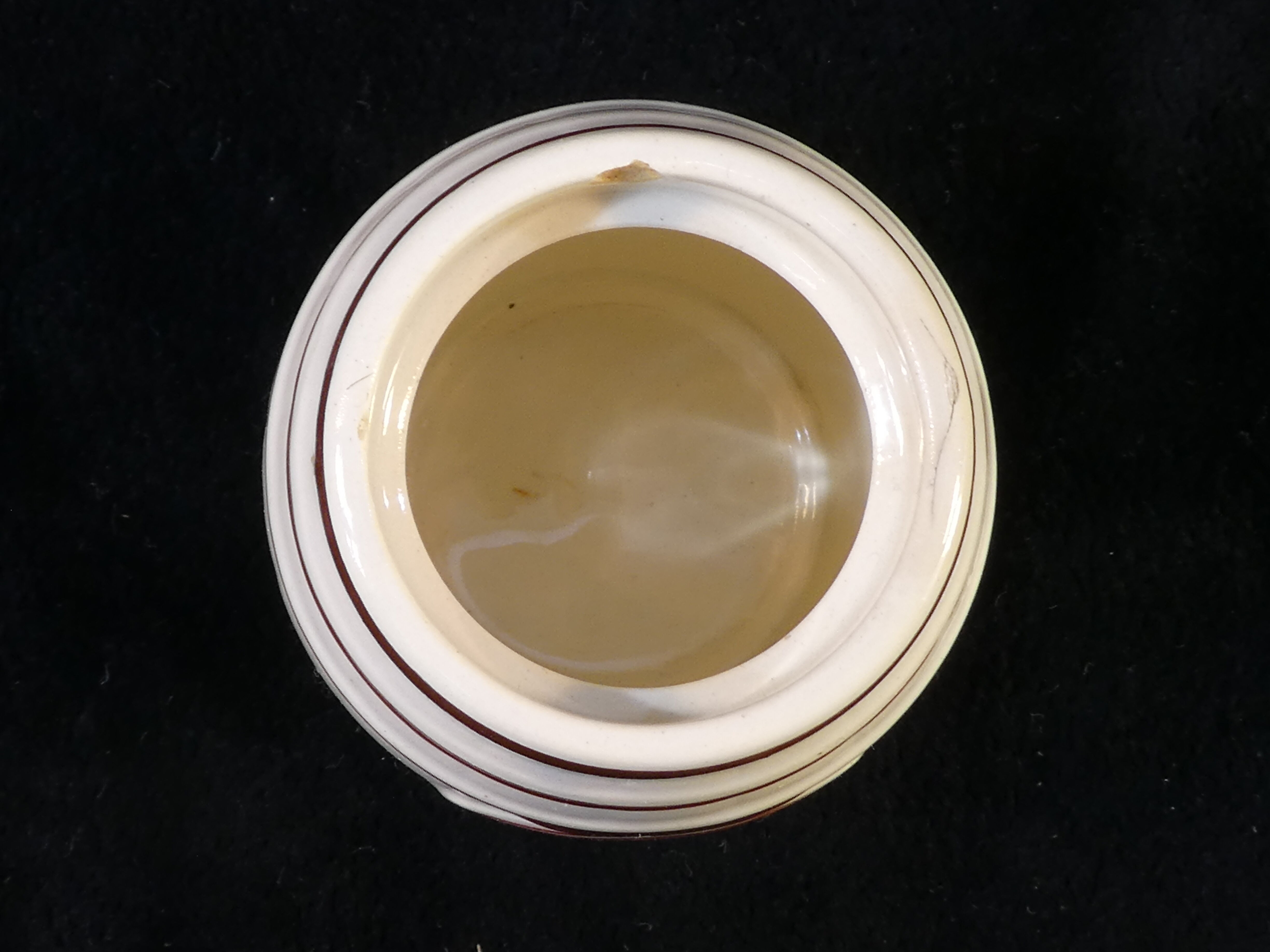 Advertising mustard maker dessaux fil in digoin sarreguemines faiences