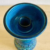 Bougeoir / Vintage Candle Holder Rimini Blue by Bitossi, 1950s
