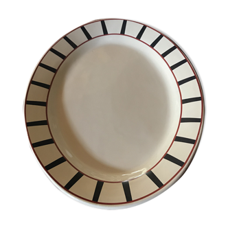 Oval Basque dish