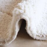 Berber Carpet White - 347 x 258 cm