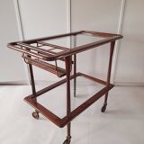 Italian bar trolley or serving cart Cesare Lacca for Cassina 1950s