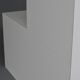 Table basse sculpturale minimaliste, années 1980