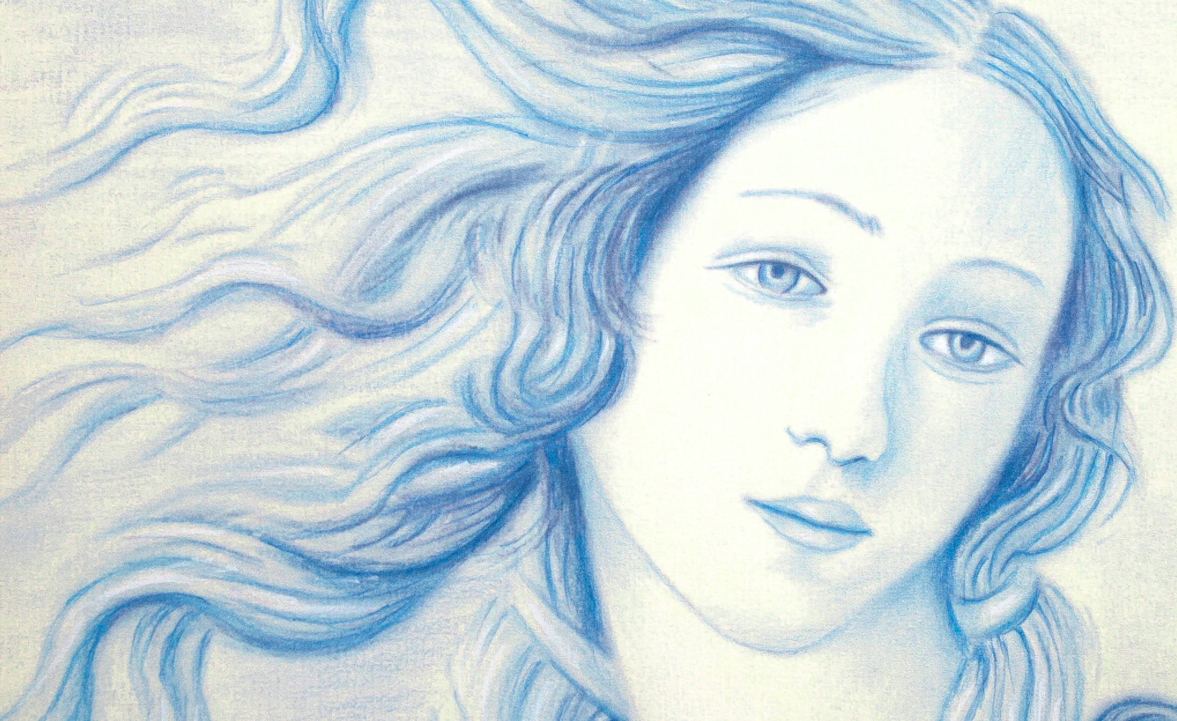 Dibujo al pastel. Pastel painting.