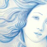 Dibujo al pastel. Pastel painting.