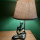 Vintage ceramic lamp 60's african