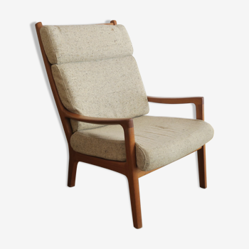 Danish tweed armchair