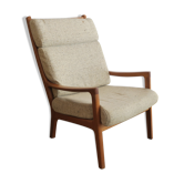 Danish tweed armchair
