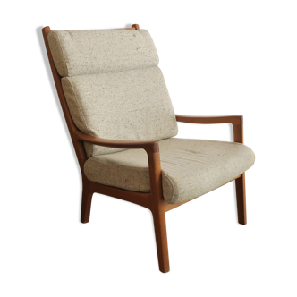 Danish tweed armchair