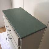 Vintage wooden storage cabinet