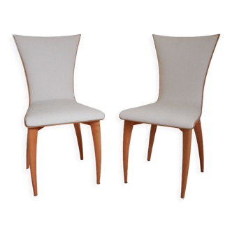 Deux chaises design usa modèle giraffe