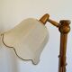 Lampadaire vintage articulé en pin – travail scandinave