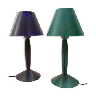 Pair of Miss sissi lamps by Philippe Starck for Flos 1991