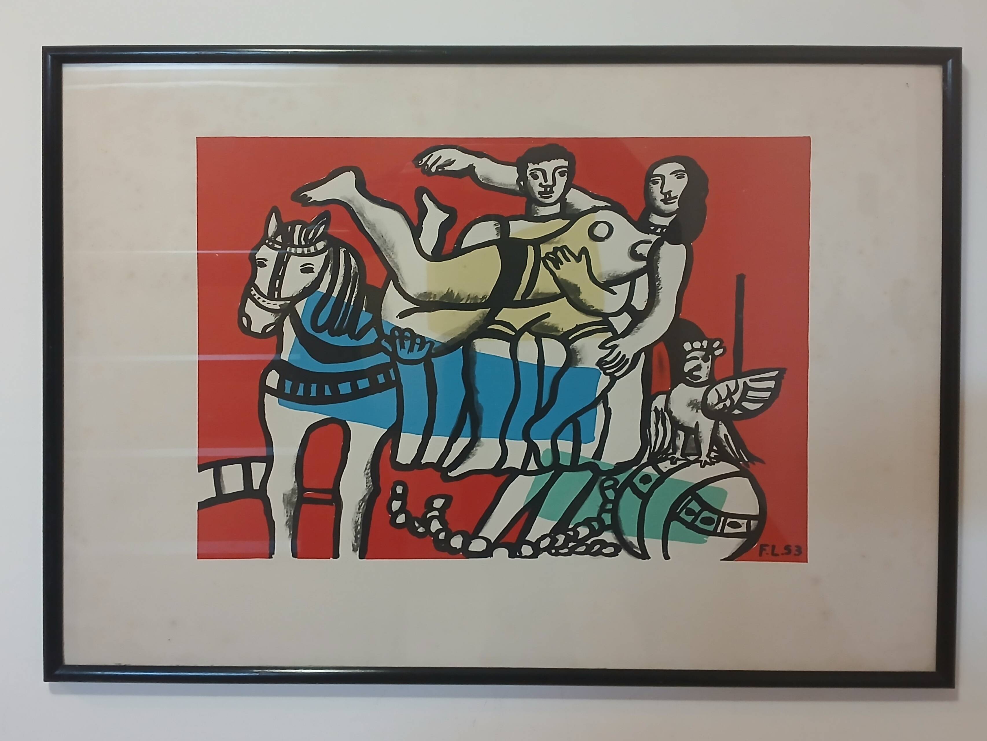 lithograph by Fernand Léger Maeght Foundation