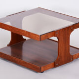 Table basse mid century fabriquée en Tchéquie des années 1960