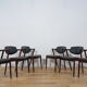 Model 42 Dining Chairs by Kai Kristiansen for Schou Andersen, 1960s, Set of 4