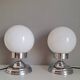Pair of bedside lamps