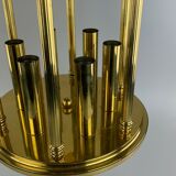 60s 70s XL lamp light ceiling lamp hanging lamp design brass 60s 70s