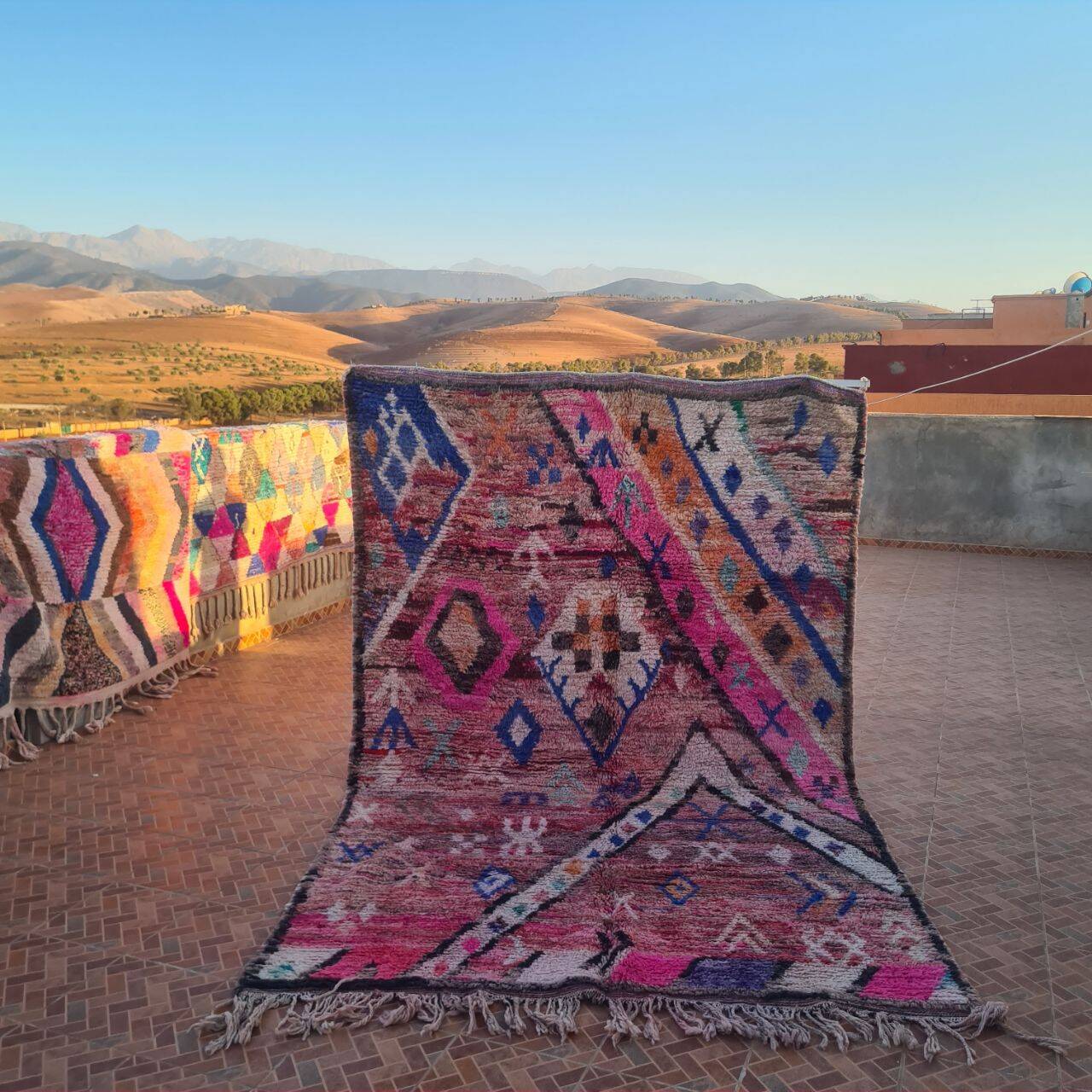 Handmade Moroccan Berber rug 300 x 200 cm