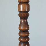 Vintage turned wooden column flower stand
