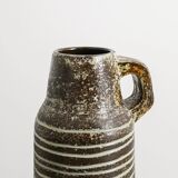 Swedish Mid Century Cylindrical Floor Vase by Ingrid Atterberg, 1950s