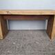 Former vintage bench period 1960 solid wood