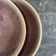 Assiettes creuses Jars Tourron Pourpre