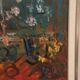Original Swedish Oil on Canvas 'Still Life with Flowers' by Eric With