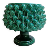 vaso in ceramica a forma di pigna