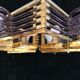 Glass chandelier Sciolari CT