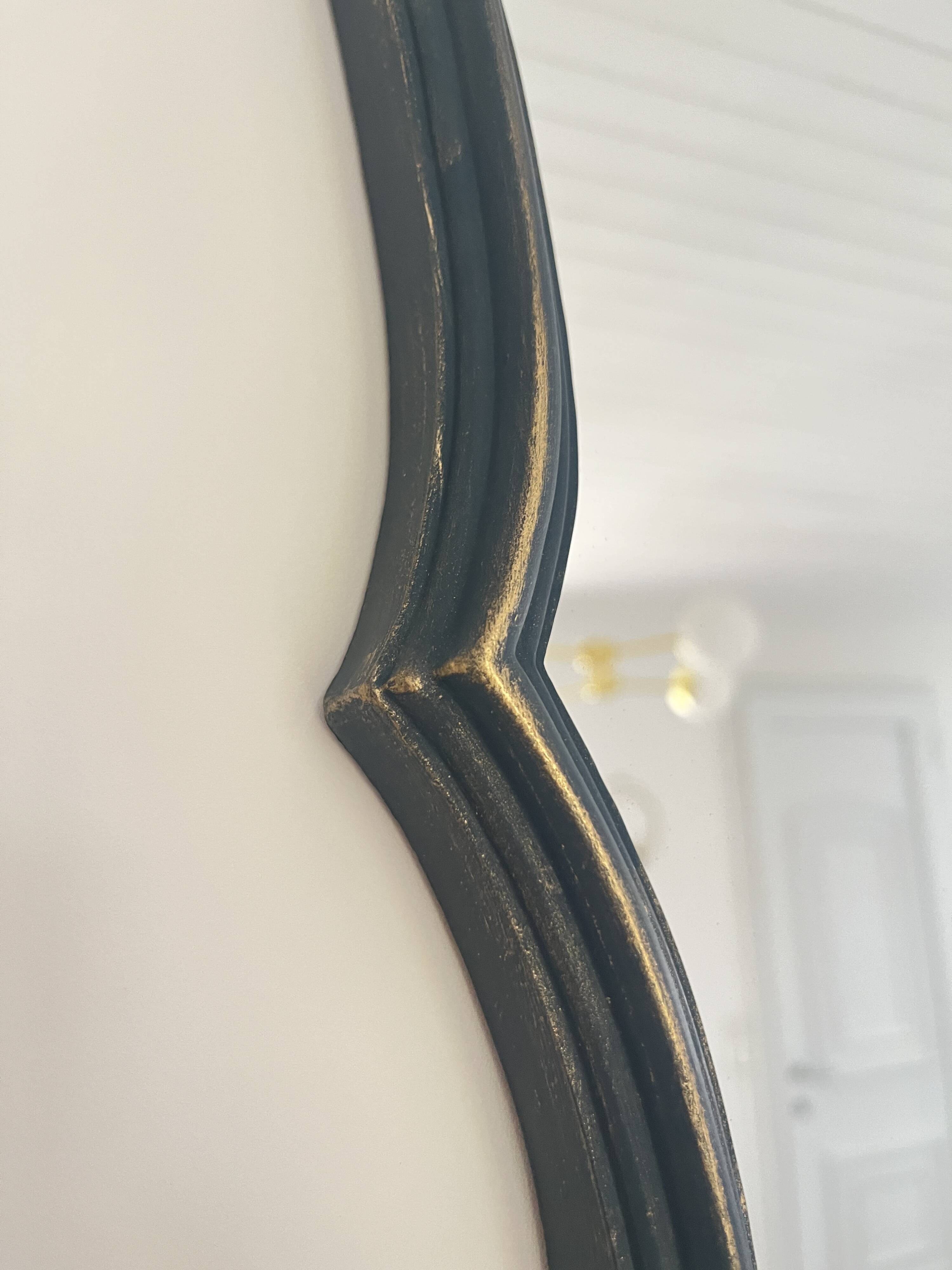 Antique mirror in Louis XV rococo style