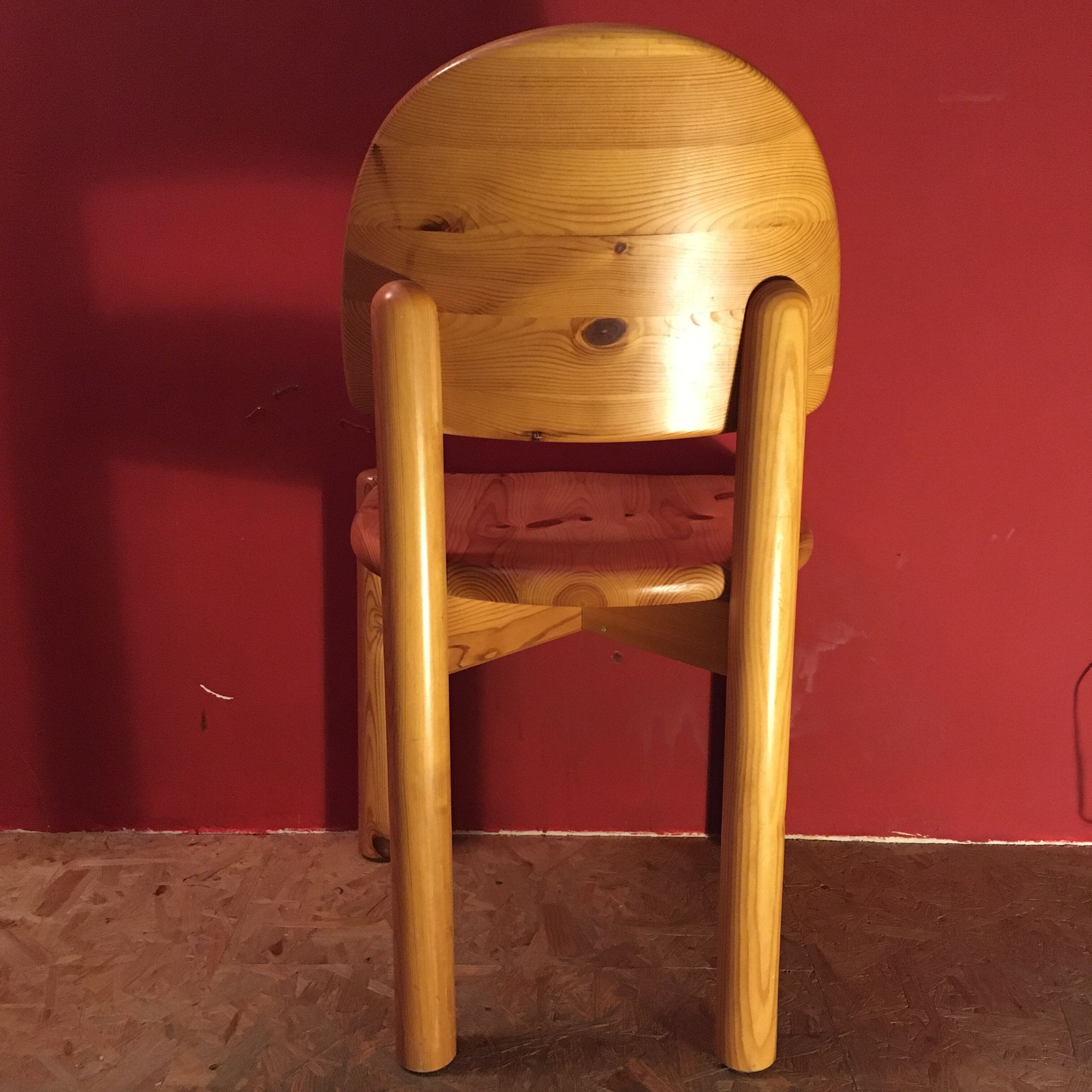 Rainer Daumiller pine wood chair