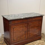 Lemarchand Stamped Mahogany Sideboard Chest of Drawers
