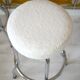 Pair of bar stools - boucle fabric
