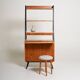 Scandinavian teak bookcase, 1960s