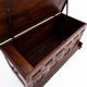 Baroque wooden chest from 1781.