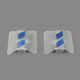 Murano glass wall sconces, 1980s, set of 2