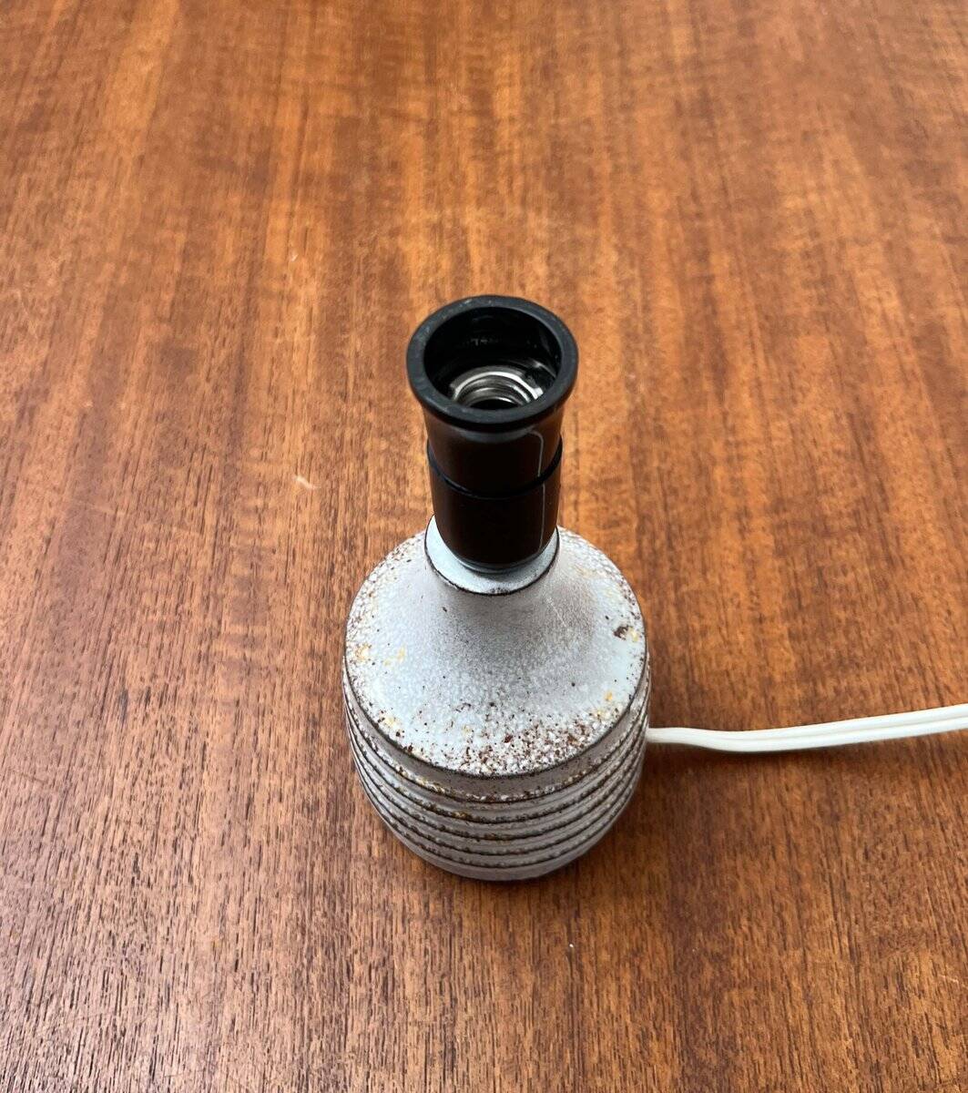 Mid-century modern studio pottery table lamp by Axella, 1960s.