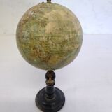 Ancient sphere terrestrial globe by r.barbot